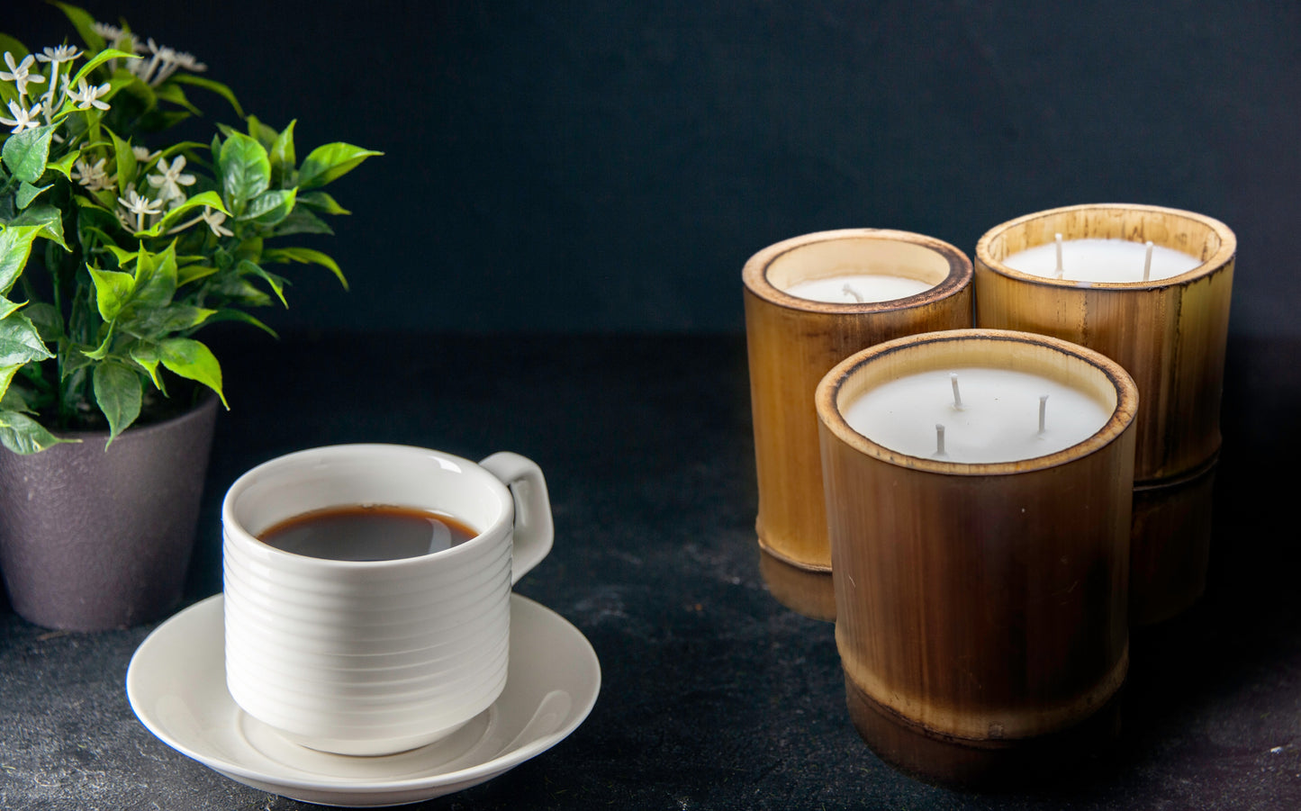 Bamboo Candles **Unscented**